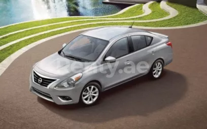 Nissan Sunny (Wei&szlig;), 2017 zur Miete in Dubai