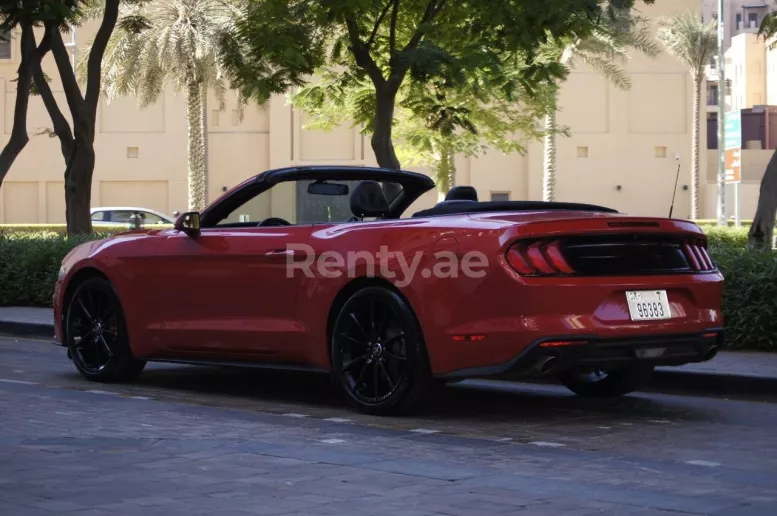 Ford Mustang (Red), 2019 for rent in Dubai