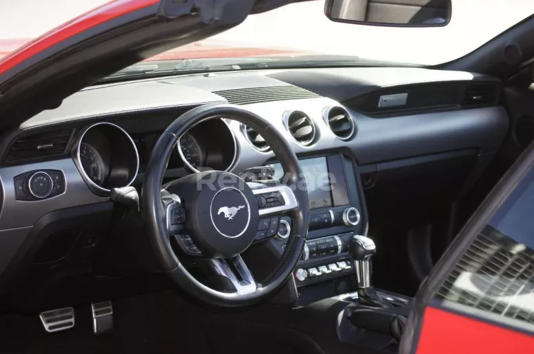 Ford Mustang (Red), 2019 for rent in Dubai