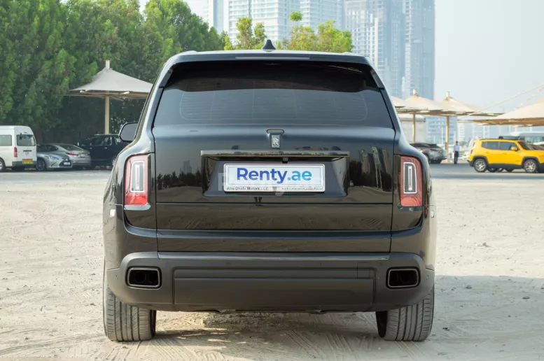 Rolls Royce Cullinan- BLACK BADGE (Black), 2021 for rent in Dubai