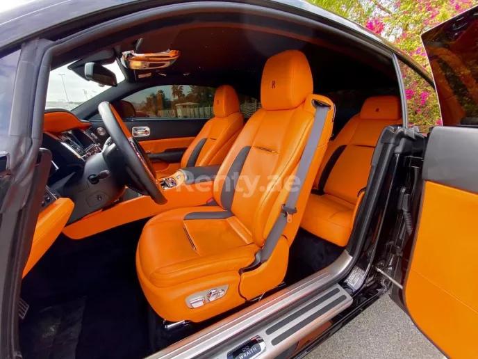 Rolls Royce Wraith-BLACK BADGE (Nero), 2020 in affitto a Dubai