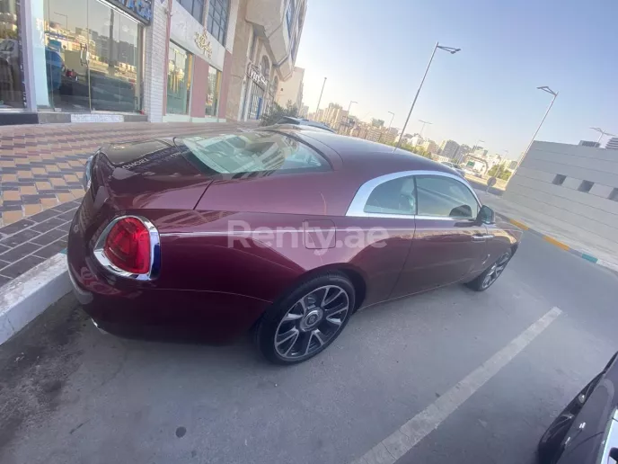 Rolls Royce Wraith (Kastanienbraun), 2019  zur Miete in Dubai