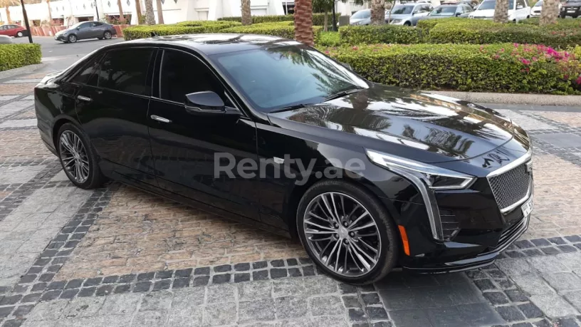 Cadillac CT6 (Черный), 2019 для аренды в Дубай