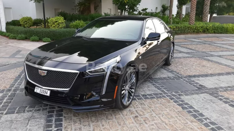 Cadillac CT6 (Черный), 2019 для аренды в Дубай