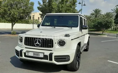 إيجار مرسيدس G 63 Night Packge (أبيض), 2019 في دبي