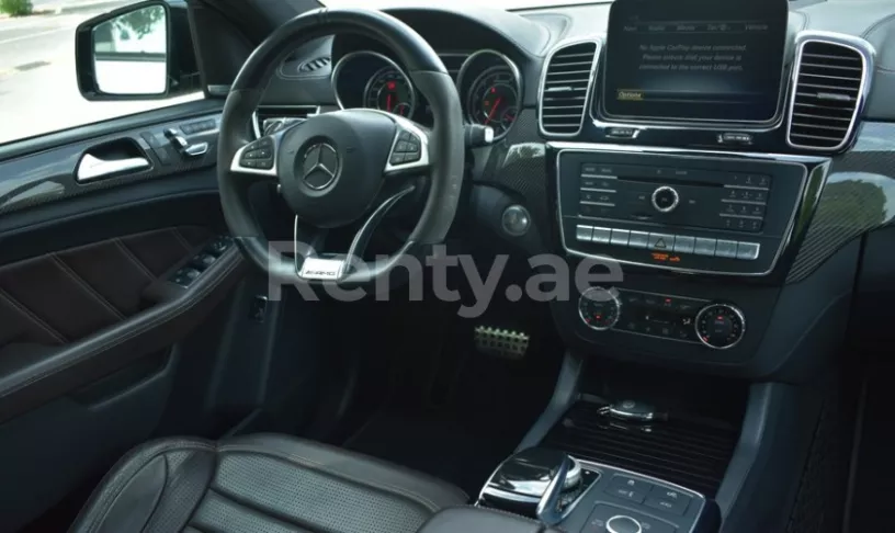 Dubai'de kiralık Mercedes GLE 63 S (Beyaz), 2019