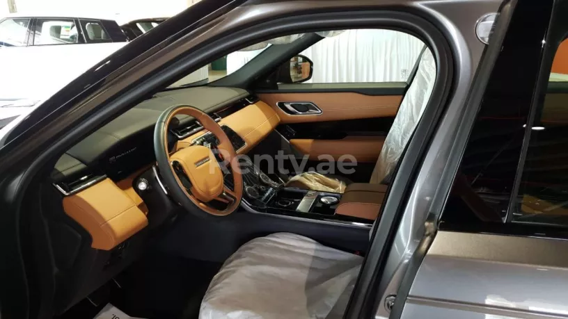 Range Rover Velar R Dynamic 380HP (Dark Grey), 2019 for rent in Dubai