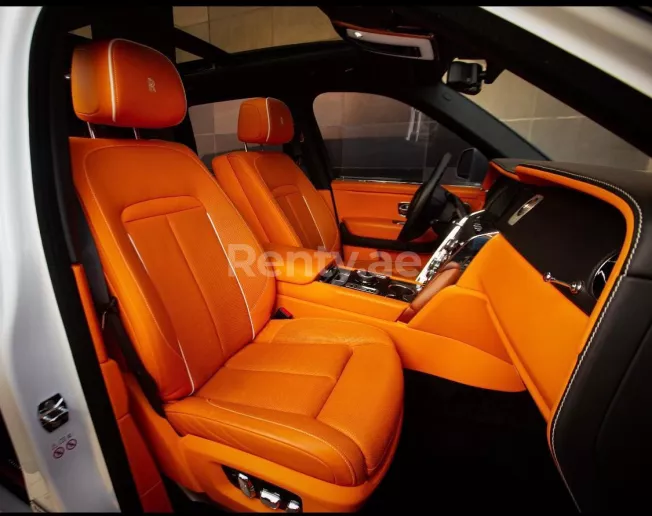 Rolls Royce Cullinan (White), 2019 for rent in Dubai