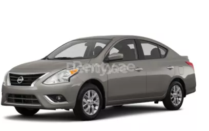 Nissan Sunny (Wei&szlig;), 2021 zur Miete in Dubai