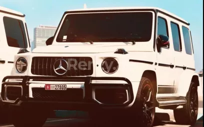 إيجار مرسيدس G63 AMG (أبيض), 2019 في دبي