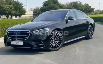Mercedes S Class(223) (Black), 2021 for rent in Dubai