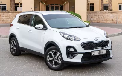 KIA Sportage (Белый), 2019 для аренды в Дубай