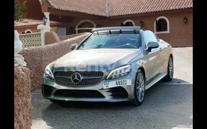 Mercedes C Класс (Серый), 2020 для аренды в Дубай