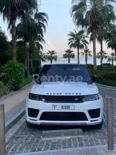 Range Rover Sport (White), 2020 for rent in Dubai