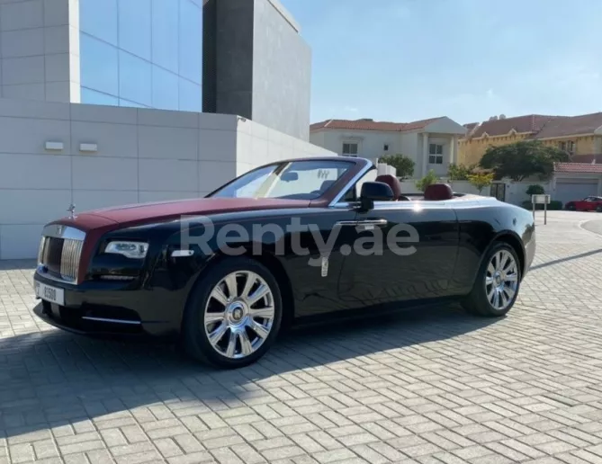 Rolls Royce Dawn (Zwart), 2018 te huur in Dubai