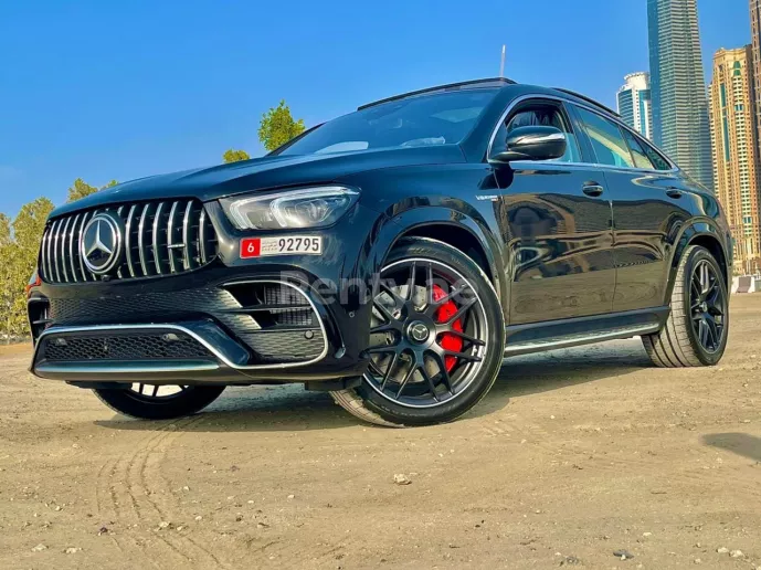 Mercedes GLE 63 S AMG (Черный), 2021 для аренды в Дубай