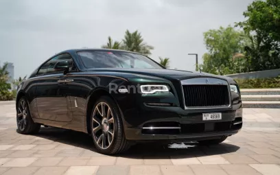 Rolls Royce Wraith (Verde), 2019 para alquiler en Dub&aacute;i