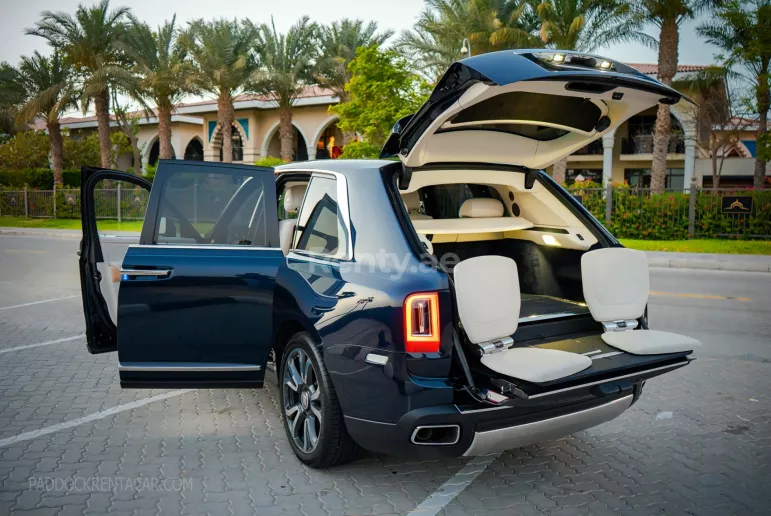 Rolls Royce Cullinan (Blue), 2021 for rent in Dubai