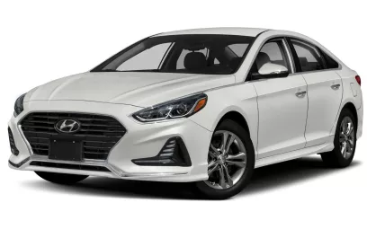 Hyundai Sonata (Gris), 2018 para alquiler en Sharjah