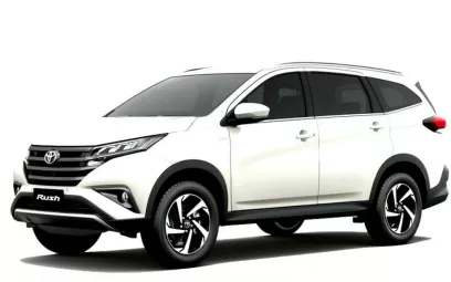 Toyota Rush (Blanco Brillante), 2019 para alquiler en Sharjah