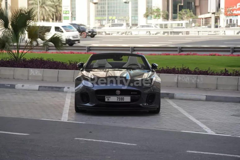 Jaguar F-Type (Grey), 2019 for rent in Sharjah