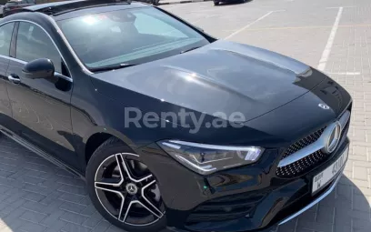 Mercedes CLA (Черный), 2021 для аренды в Дубай