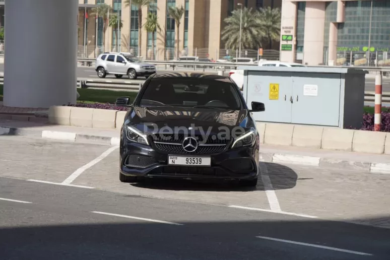 Mercedes CLA (Black), 2018 for rent in Sharjah