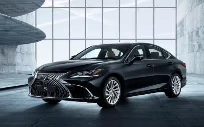 Lexus ES350 (Black), 2019 for rent in Sharjah