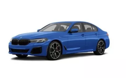 BMW 5 Series (Blau), 2019 zur Miete in Dubai