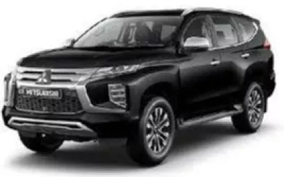 Mitsubishi Montero (Noir), 2020 &agrave; louer &agrave; Sharjah