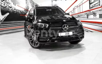 Mercedes GLE 450 AMG (Black), 2019 for rent in Dubai