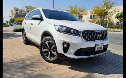 KIA Sorento (White), 2020 for rent in Dubai