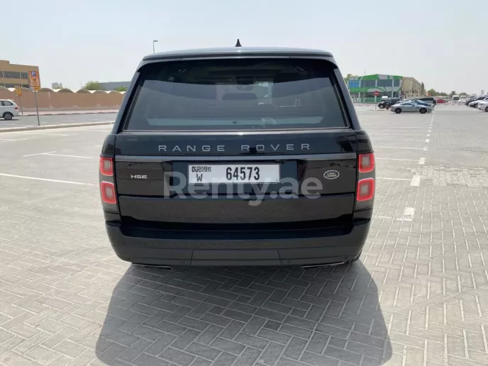 Range Rover Vogue HSE (Black), 2019 for rent in Dubai