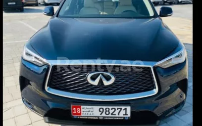 Infiniti QX50 (Черный), 2020 для аренды в Дубай