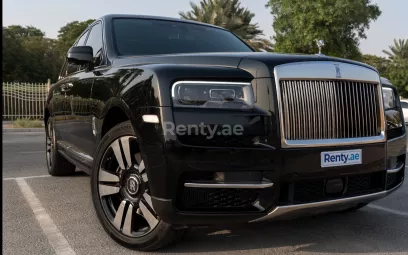 Rolls Royce Cullinan (Black), 2021 for rent in Dubai
