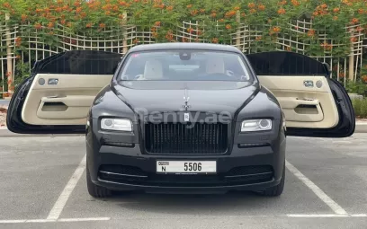 Rolls Royce Wraith (Negro), 2020 para alquiler en Dub&aacute;i