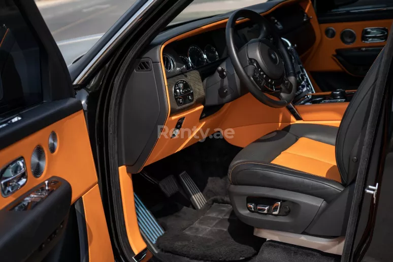 Rolls Royce Cullinan Black Badge (Black), 2021 for rent in Dubai