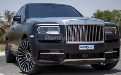 Rolls Royce Cullinan Black Badge (Black), 2021 for rent in Dubai
