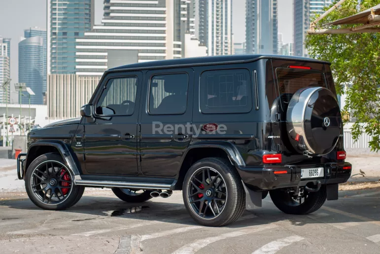 إيجار مرسيدس G63 (أسود), 2021 في دبي
