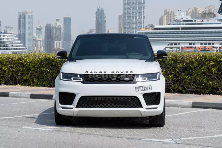 Range Rover Sport (Blanc), 2020 &agrave; louer &agrave; Duba&iuml;