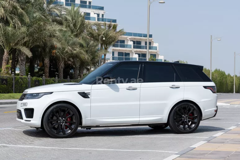 Range Rover Sport (Blanc), 2020 &agrave; louer &agrave; Duba&iuml;