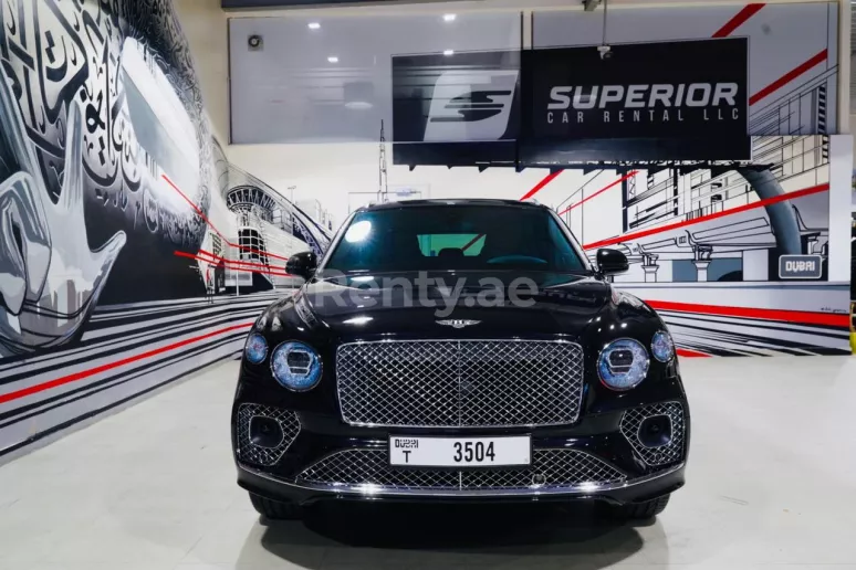 Bentley Bentayga (Black), 2021 for rent in Dubai