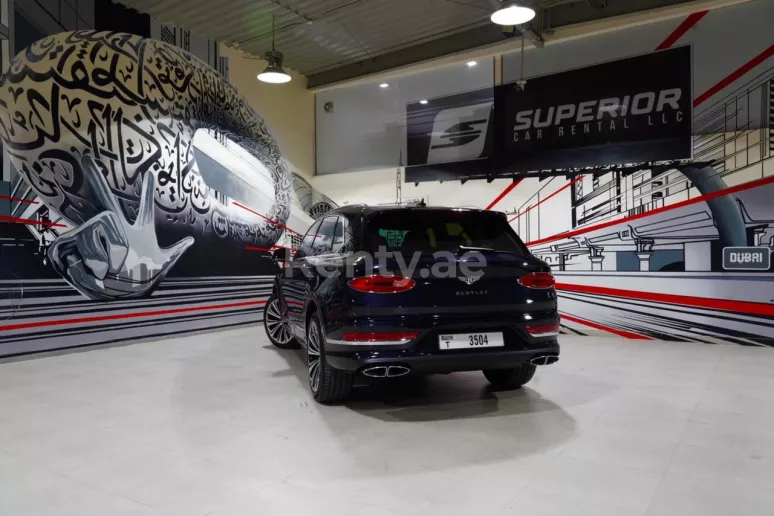 Bentley Bentayga (Black), 2021 for rent in Dubai
