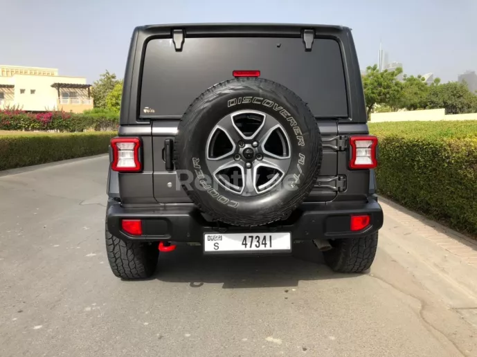 Jeep Wrangler (Grey), 2019 for rent in Dubai