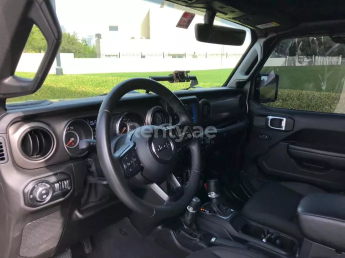 Jeep Wrangler (Grey), 2019 for rent in Dubai
