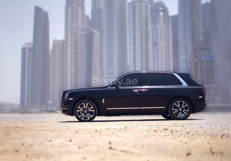 Rolls Royce Cullinan (Black), 2020 for rent in Dubai