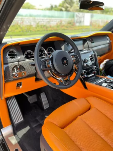 Rolls Royce Cullinan Black Badge (Black), 2021 for rent in Dubai