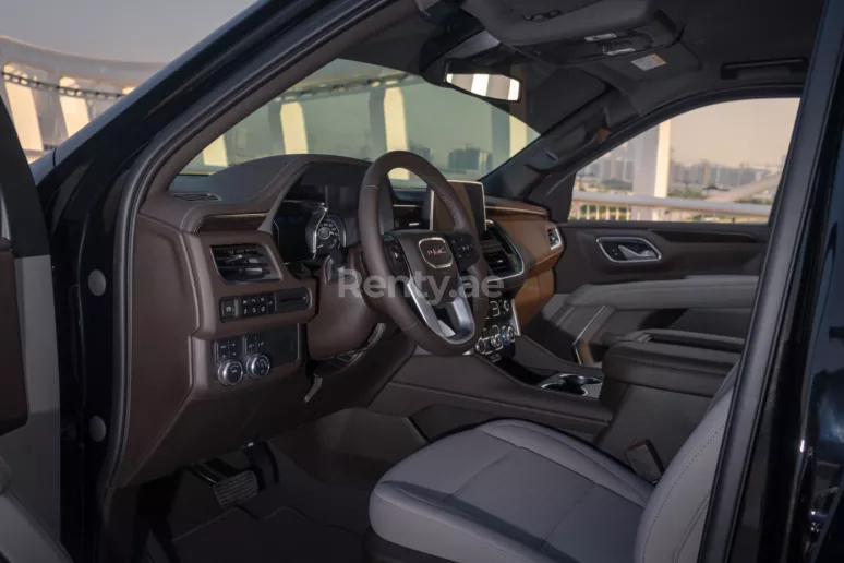 GMC Yukon (Black), 2021 for rent in Sharjah