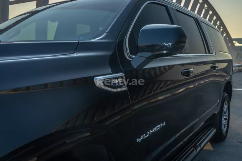GMC Yukon (Black), 2021 for rent in Sharjah