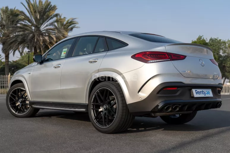 Mercedes GLE63 (Серебро), 2021 для аренды в Дубай